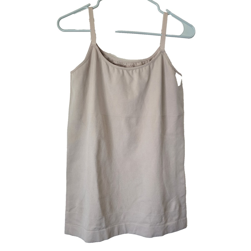 Shapermint Essentials Shapewear Tank Top Beige Tan Women's 4XL 4TG Cami Slimming